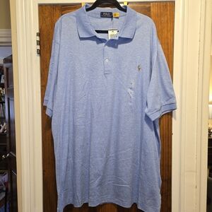 Polo by Ralph Lauren Men's Light Blue Polo Shirt